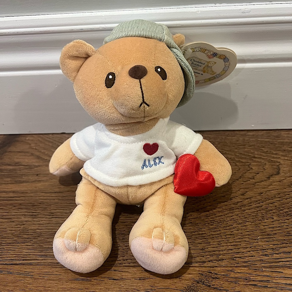 Vintage Cherished Teddies My name is Alex plush